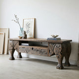 Cómoda baja para recibidor o mueble para tv rinoceronte