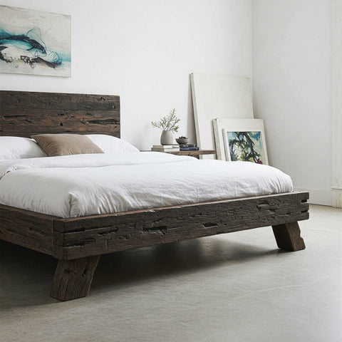 Cama línea Natura estilo antiguo